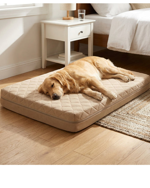 Savod Orthopedic Large Dog Mattress Tan 42 x 28 in